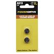 PowerDrive PDAG132B AG13 1.5V Alkaline Button Battery 2 Pack