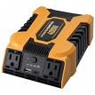 PowerDrive PDI400 400 Watt Power Inverter with 2 AC USB 2.4A and USB-C 3.0A Ports