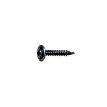 Metra PWHS81 #8 x 1 Black Oxide Wafer Phillips Head Screws - Bulk 500 per Box