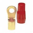 Raptor R4516RT 4 AWG 5/16 Gold Ring Terminal 20-Pack