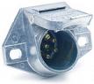 RoadPro RP-2344F 7-Pole Trailer Electrical Socket with Spring Loaded Cover