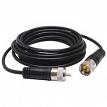 RoadPro RP-9CC 9' CB Antenna Coax Cable with PL-259 Connectors - Black