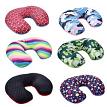 BlackCanyon Outfitters RP1056ASST BCO PRINT MICROBEADS NECK PILLOW ASST