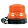 RoadPro RP10593 12-Volt Strobe Light with Magnetic Mount Amber Lens