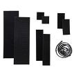 RoadPro RP20HL001 34pc Hook & Loop Self-Adhesive Set