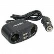 RoadPro RP431USB 4-Way 12-Volt Adapter