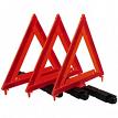 RoadPro RP9113PK Triangle Reflector 3-Piece Kit