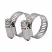 RoadPro RPHC-12 1/2 to 1-1/4 Adjustable Metal Hose Clamps - 2-Pack