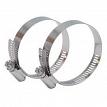 RoadPro RPHC-28 15/16 to 2-1/4 Adjustable Metal Hose Clamps - 2-Pack