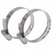 RoadPro RPHC-36 1-7/8 to 2-3/4 Adjustable Metal Hose Clamps - 2-Pack