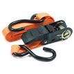 RoadPro RPRTD01 1 x 15' Ratchet Tie-Down with Anti-Scratch Hooks