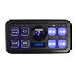 Race Sport RS8BASP 8 Button Auxiliary Light Universal Switc