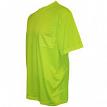 CORDOVA SPV131XL Cor-Brite Lime T-Shirt with Pocket X-Large