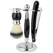 Union Razors SS5 Three Piece Straight Shave Kit Black