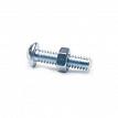 RoadPro SST-90170 Stove Bolts with Hex Nuts - .25 x 1 5-Pack