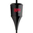 K40 Electronics TR40PLUSBK Plus Series 6000 Watt Trucker Antenna - Black with Chrome