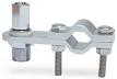 TruckSpec TS-101AD Horizontal Double Groove Mirror Mount with SO-239 Stud Connector