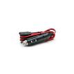TruckSpec TSPSCBH-2CP 2-Pin Plug/12-Volt Plug Platinum Series Fused Replacement CB Power