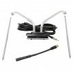 TruckSpec TSTVWMA Window Mounted TV/FM Telescoping Antenna with Coax Cable & Adapter