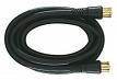 RCA VH-603 3\' Coaxial Cable with RG6 Connectors - Black