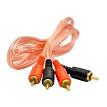 DB Link Wiring XL1.5Z 1.5' RCA INTERCONNECT CLEAR JACKET
