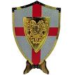 Treasure Cove XY1014 Metal Fantasy Shield w/ stand 24 .in X18