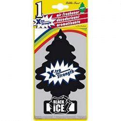 Car-Freshener 10655 Jumbo Little Tree Air Freshener - Black Black-Ice Scent