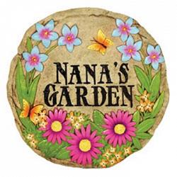 Spoontiques 13366 9 Inch Stepping Stone Nana\'s Garden 1