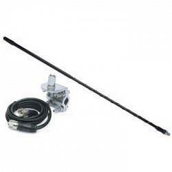 Solarcon 212B 2\' Top Loaded Fiberglass CB Antenna with Mirror Mount & Cable - 750 Watts 1