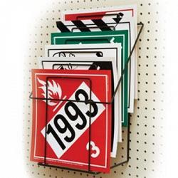 J.J. Keller 27112J Empty Placard Wire Display Rack 1