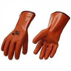 Boss / Cat Gloves 3600L Snow Shield Double Dipped PVC/ Terry Glove Large 1
