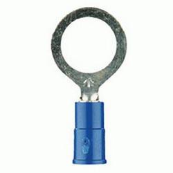 Metra 3MBVRT10 16-14 Gauge 3M Blue Vinyl #10 Ring Terminal 100-Pack 1