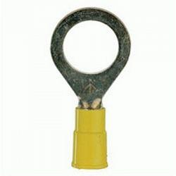 Metra 3MYVRT38 12-10 Gauge 3M Yellow Vinyl 3/8 Ring Terminal 100-Pack 1