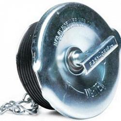 Tectran 4054610 3\" Fuel Tank Replacement Cap with Chain 1
