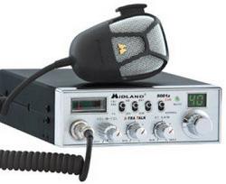 Midland 5001Z 40 Channel Digital Tuner CB Radio with X-Tra Talk Microphone Control 1
