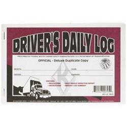 J.J. Keller 601LD Deluxe Driver\'s Daily Log Book with Detailed DVIR (8525) 1