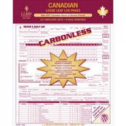 J.J. Keller 764MP Canadian Driver\'s Daily Log Book with Recap Detailed DVIR 1