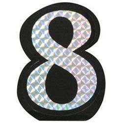 RoadPro 78082D 8 Prism Style Adhesive Number 1