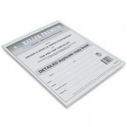 J.J. Keller 783B Carbonless Duplicate Vehicle Inspection Report Book 1