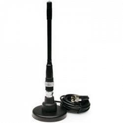 Solarcon A-108PM 8 Tunable CB Antenna Whip w/Magnet Mount & Cable - 50 Watt Black 1