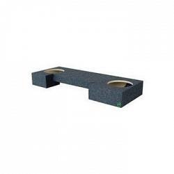 Audio Enhancers AV96DC10 10 Dual Down Firing Empty Enclosure - 2002-2009 Avalanche/Escalade EXT 1