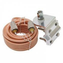 TruckSpec BAK5661 Build-A-Kit Single Antenna Mount & Clear Mini-8 Cable System 1