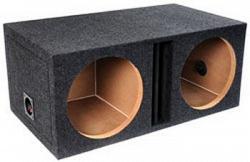 Atrend Enclosures E10DV 10 Dual Bass Box Vented Empty Truck Enclosure 1
