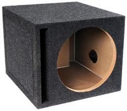 Atrend Enclosures E15SV 15 Single Bass Box Vented Empty Truck Enclosure 1