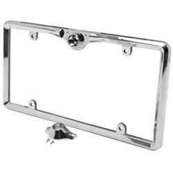 Crimestopper LP-Frame-CHR Chrome License Plate Frame for Cam-300/400, 1 Pack