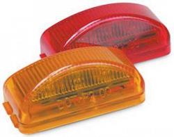 RoadPro RP-1559R LED 2.5 x 1.25 Sealed Light with 2 Plug Connection - Red 1
