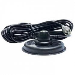 RoadPro RP-510 5 Magnet Mount with 12\' Pre-Wired Coax Cable with PL-259 Connectors 1