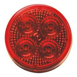 RoadPro RP1010RDL 2.5 Round LED Diamond Lens Sealed Light with 2-Pin Plug-In Connect 1