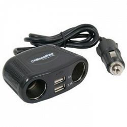 RoadPro RP431USB 4-Way 12-Volt Adapter 1