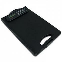 RoadPro RPO-01259S Mobile Desk Storage Clipboard with Calculator 1